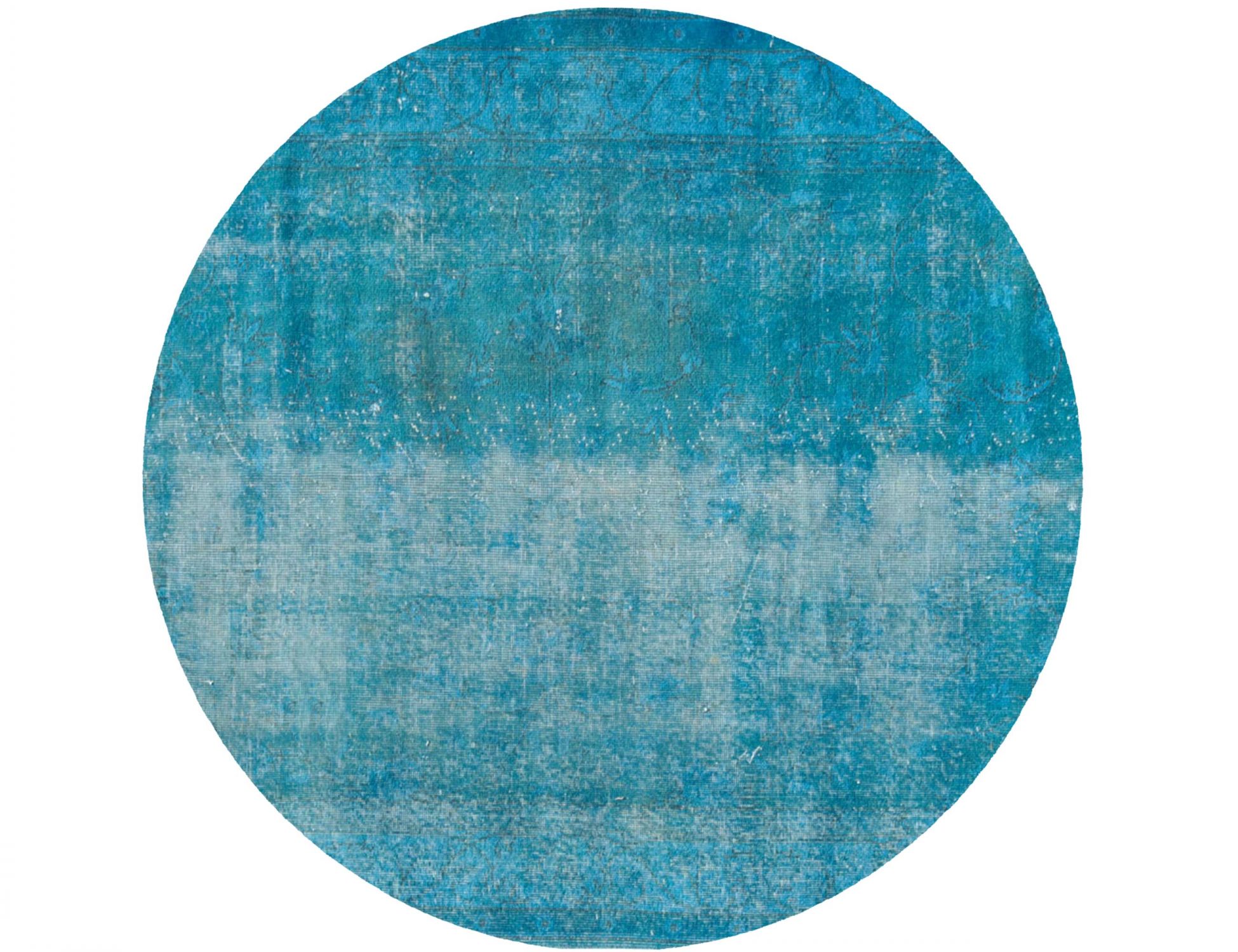 Tappeto Vintage  blu <br/>166 x 166 cm