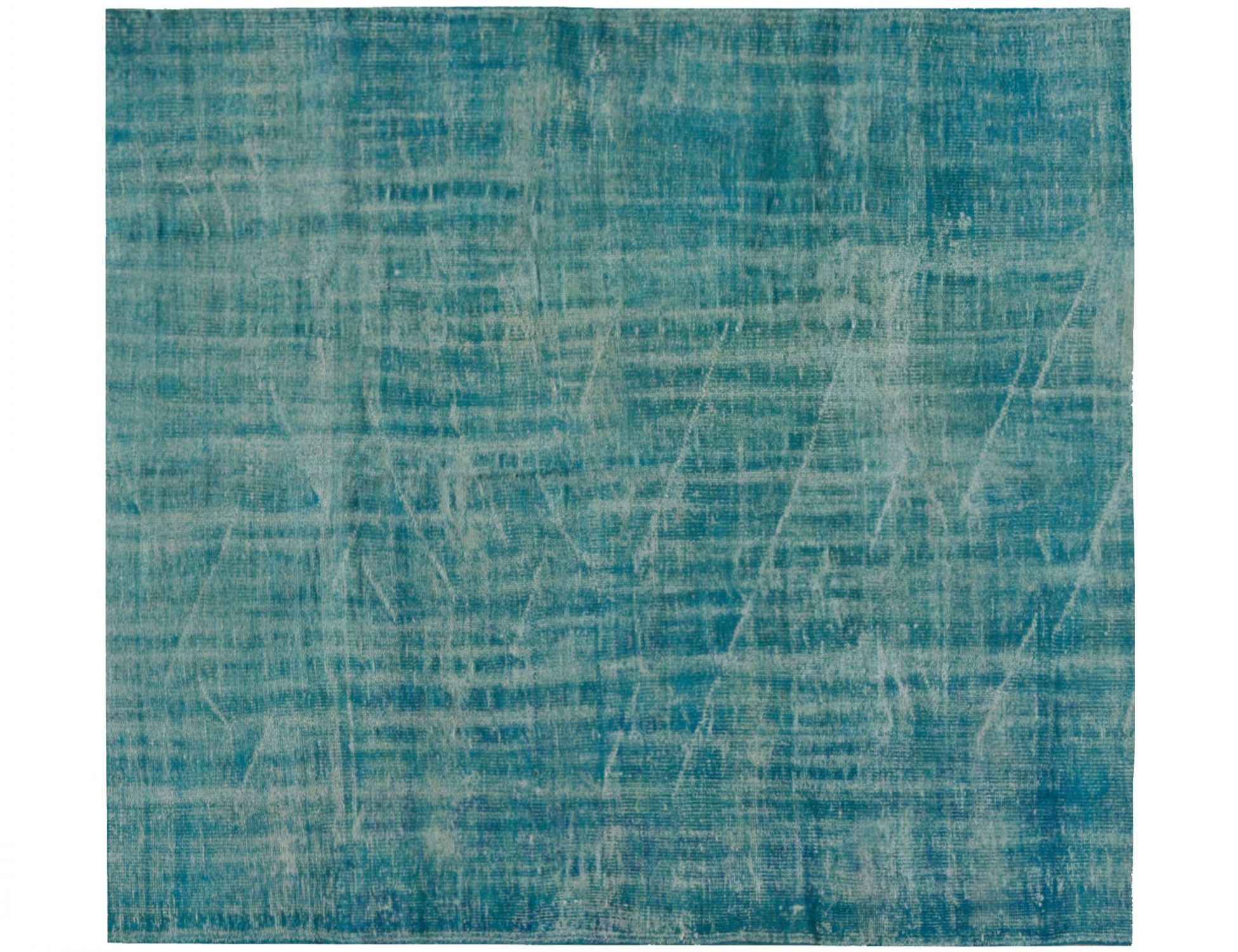 Vintage Teppich  blau <br/>188 x 188 cm