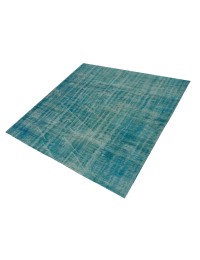 Blue Turkey Vintage Carpet 188 x 188 cm - view 2