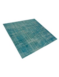 Blue Turkey Vintage Carpet 188 x 188 cm - view 3