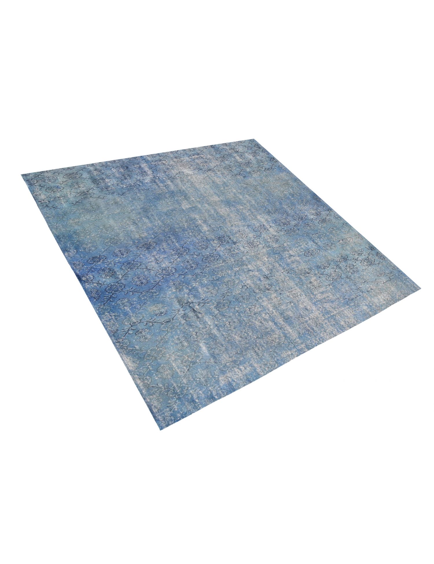 Vintage Teppich  blau <br/>198 x 198 cm