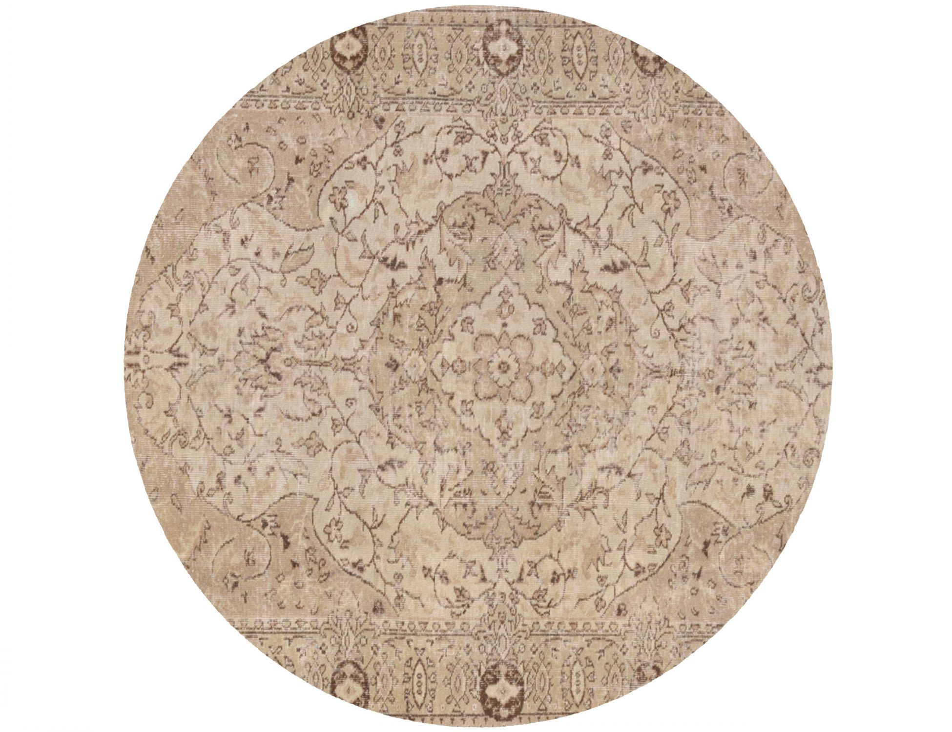 Tappeto Vintage  beige <br/>174 x 174 cm