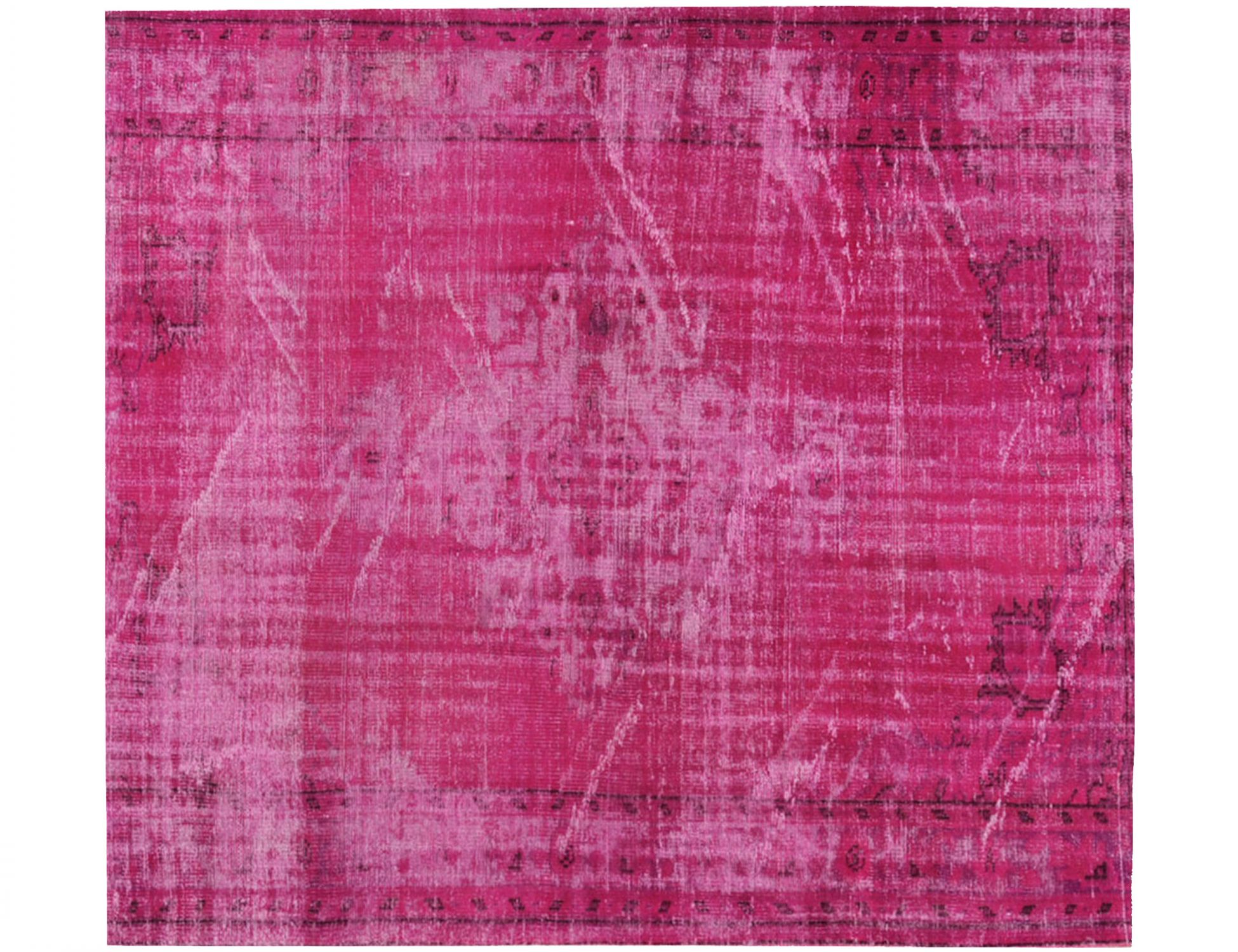 Tappeto Vintage  rosso <br/>173 x 173 cm
