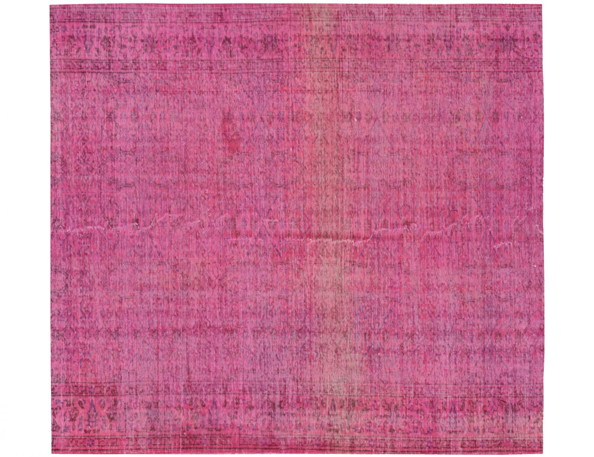 Tappeto Vintage  rosa <br/>161 x 161 cm