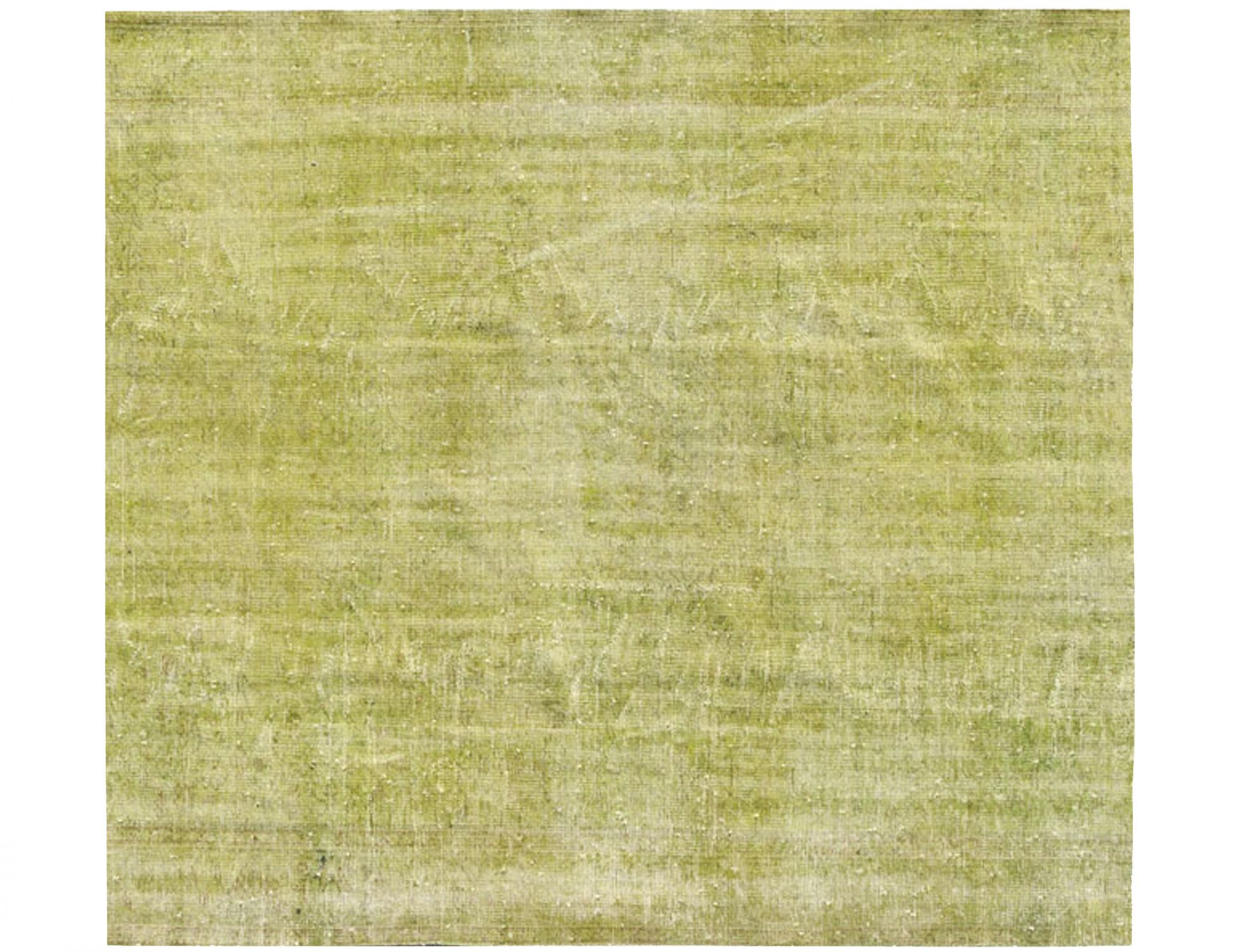 Vintage Teppich  grün <br/>188 x 188 cm
