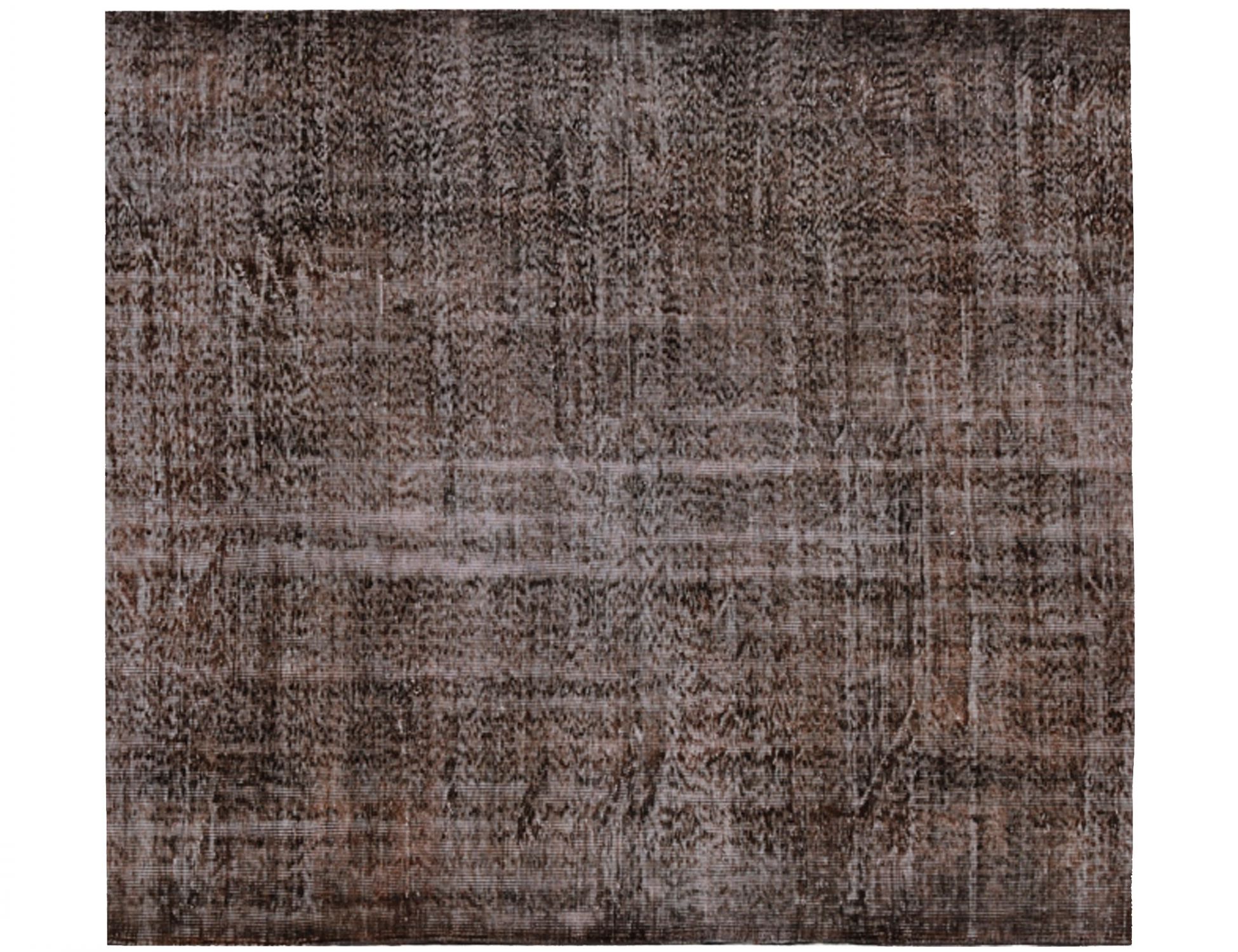 Vintage Teppich  braun <br/>182 x 182 cm
