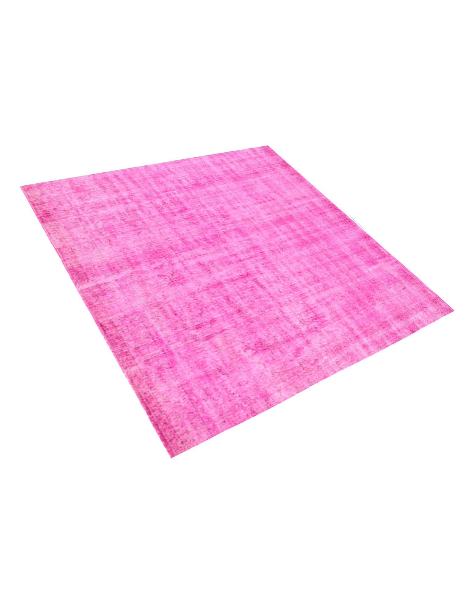 Vintage Teppich  rosa <br/>180 x 180 cm