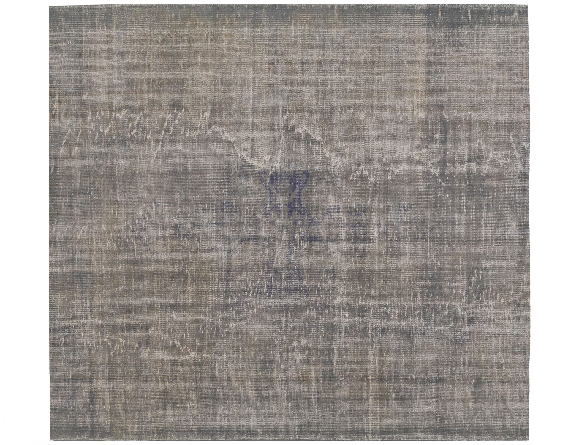 vintage teppich türkis   grau <br/>192 x 192 cm