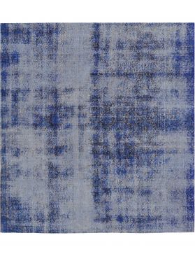 Vintage Teppich 168 X 168 blau