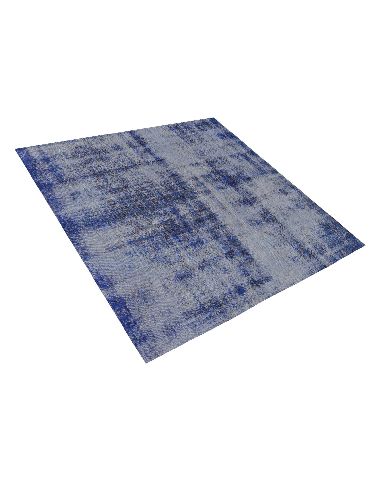 Vintage Teppich  blau <br/>168 x 168 cm