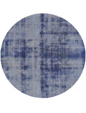  Vintage Tapis 168 X 168 bleu