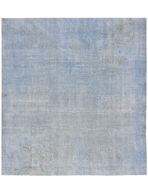 Blau Türkei Vintage Teppich  196 x 196 cm