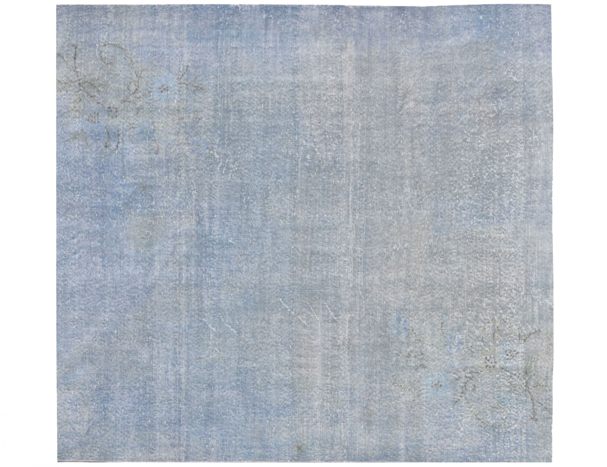 Tappeto Vintage  blu <br/>196 x 196 cm