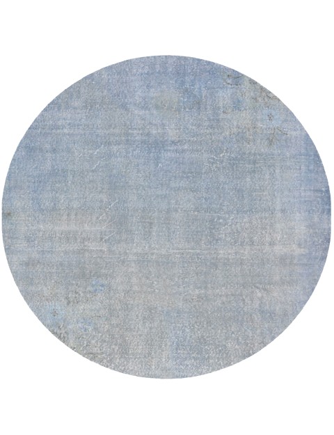 Blå Tyrkiet Vintage Tæppe  196 x 196 cm