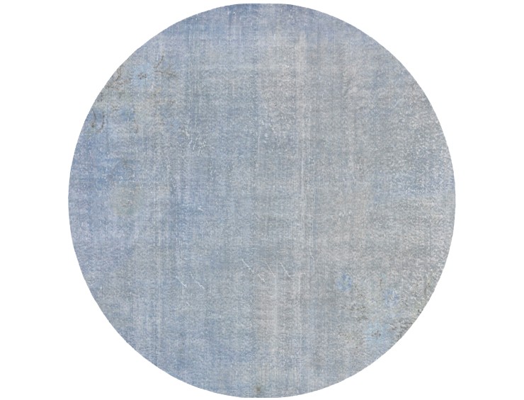 Blå Tyrkiet Vintage Tæppe  196 x 196 cm
