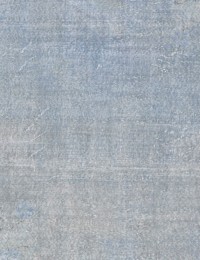 Blå Tyrkiet Vintage Tæppe  196 x 196 cm