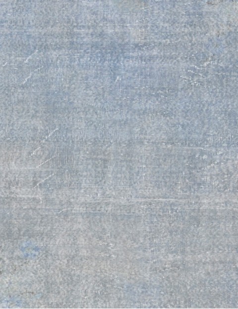 Blå Tyrkiet Vintage Tæppe  196 x 196 cm