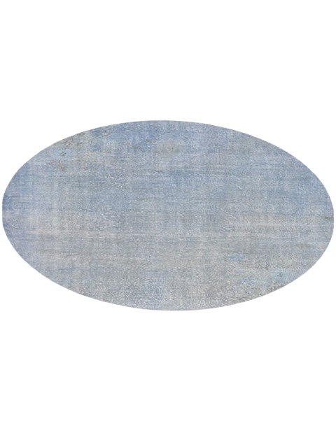 Blå Tyrkiet Vintage Tæppe  196 x 196 cm