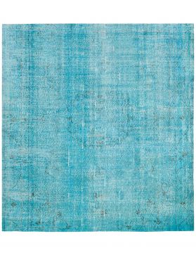 Vintage Carpet 185 X 185 sininen