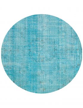Vintage Teppich 185 X 185 blau