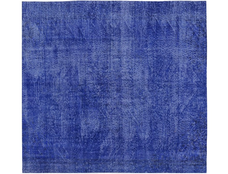 Blau Türkei Vintage Teppich  196 x 196 cm