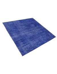 Blau Türkei Vintage Teppich  196 x 196 cm