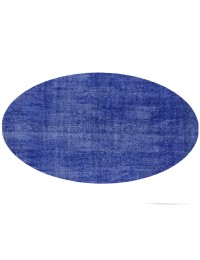 Blu Turco Tappeto Vintage 196 x 196 cm - view 1
