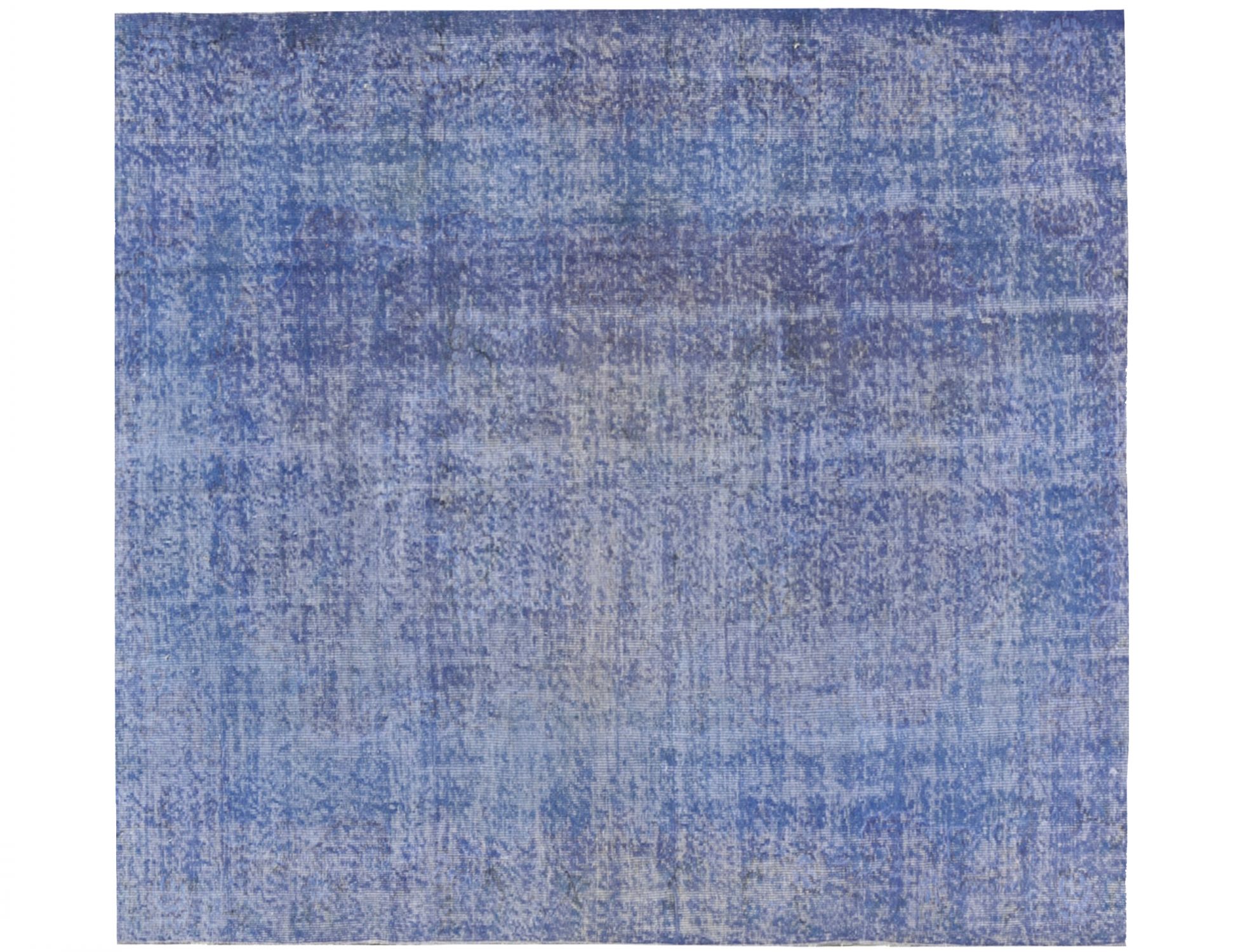 Vintage Teppich  blau <br/>180 x 180 cm
