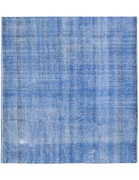 Alfombra vintage 160 X 160 azul