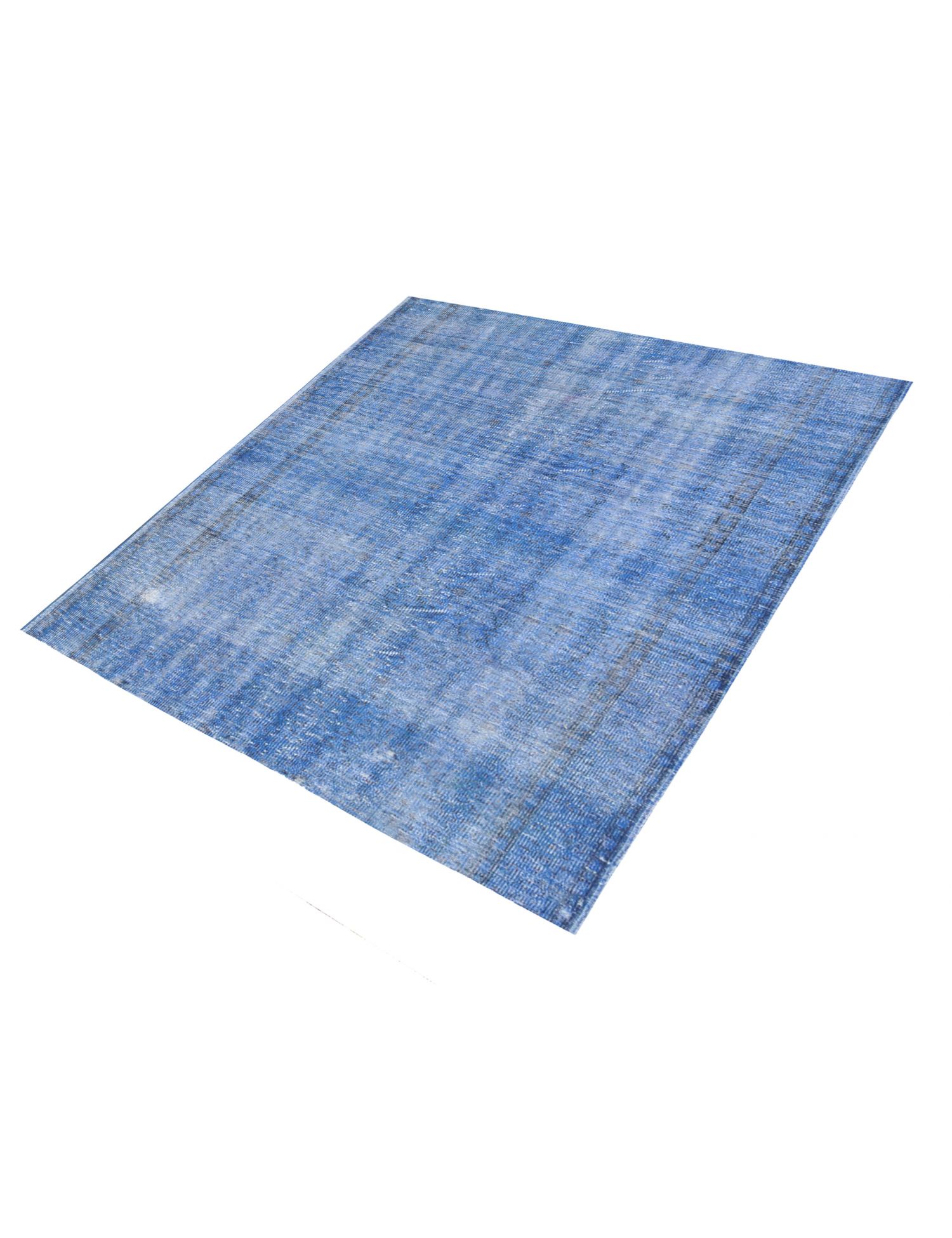 Vintage Teppich  blau <br/>160 x 160 cm