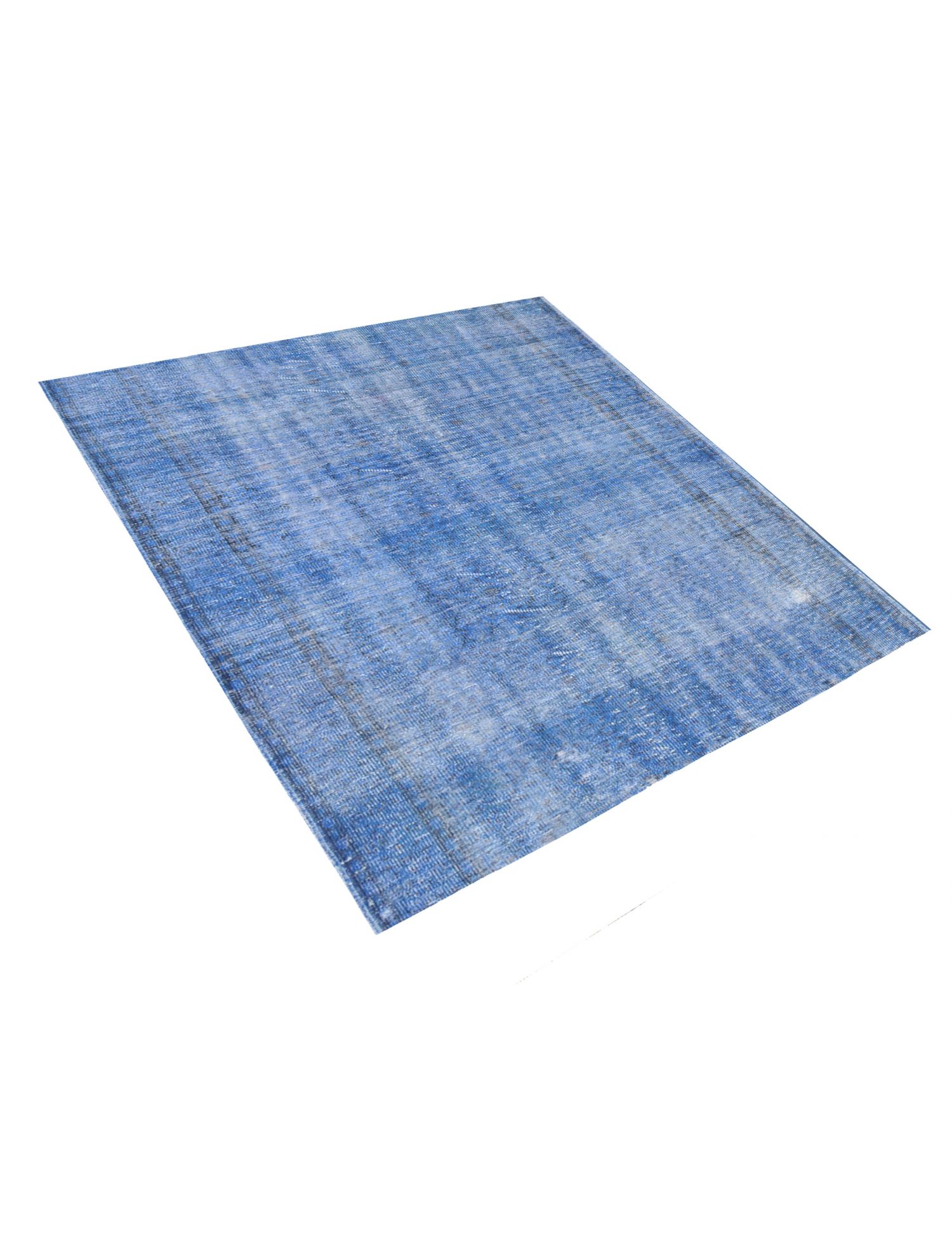 Vintage Teppich  blau <br/>160 x 160 cm