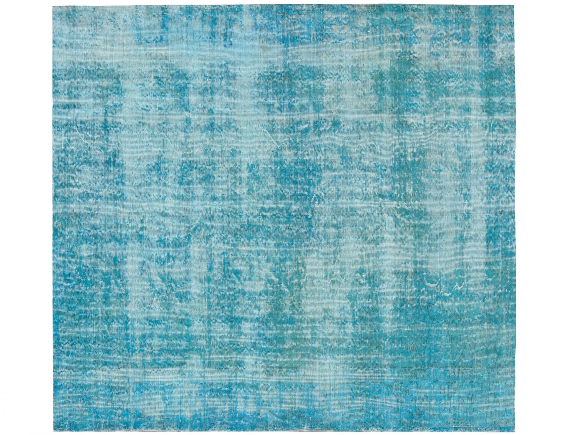 Vintage Teppich  blau <br/>165 x 165 cm