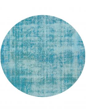  Vintage Tapis 165 X 165 bleu