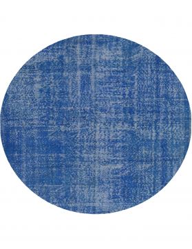 Vintage Teppich 163 X 163 blau