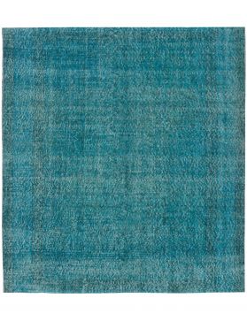 Alfombra vintage 200 X 200 azul