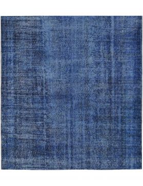 Vintage Carpet 172 X 172 sininen
