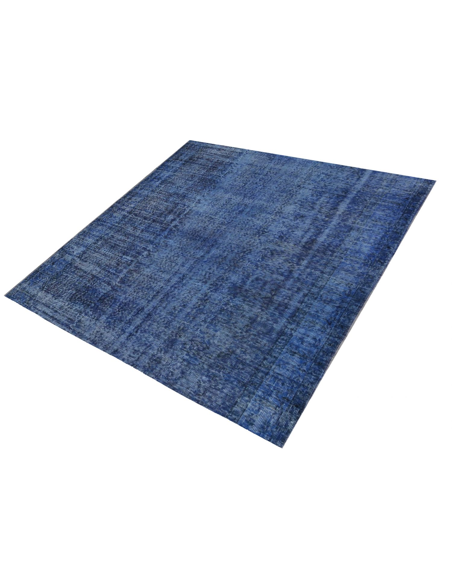 Vintage Teppich  blau <br/>172 x 172 cm