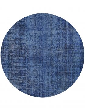 Vintage Teppich 172 X 172 blau