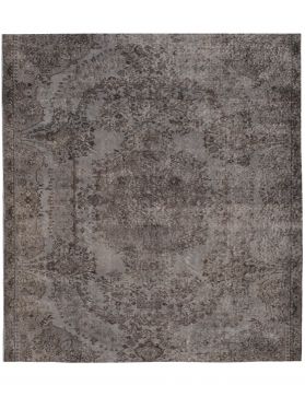 Vintage Teppich 170 X 170 grau