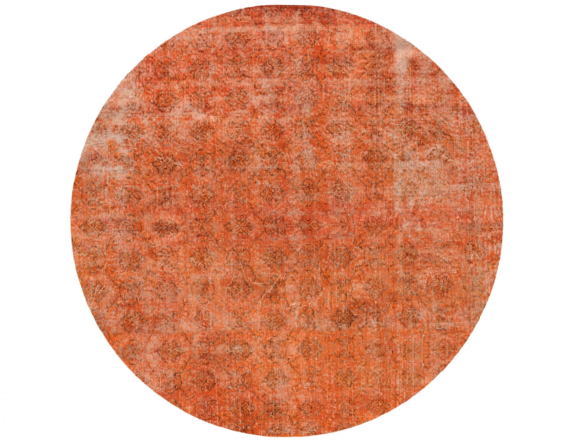 Tappeto Vintage  arancione <br/>176 x 176 cm
