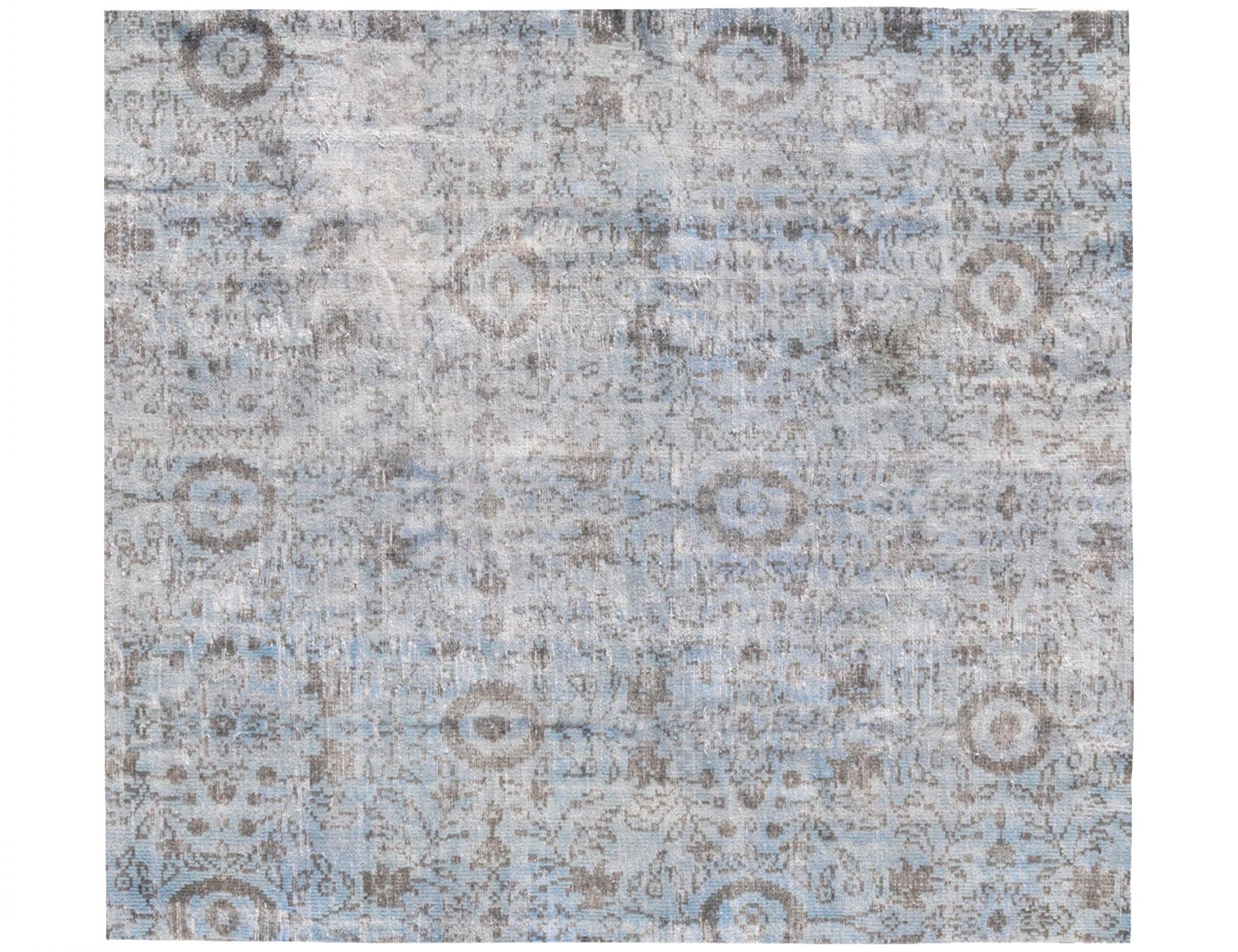 Vintage Teppich  blau <br/>172 x 172 cm