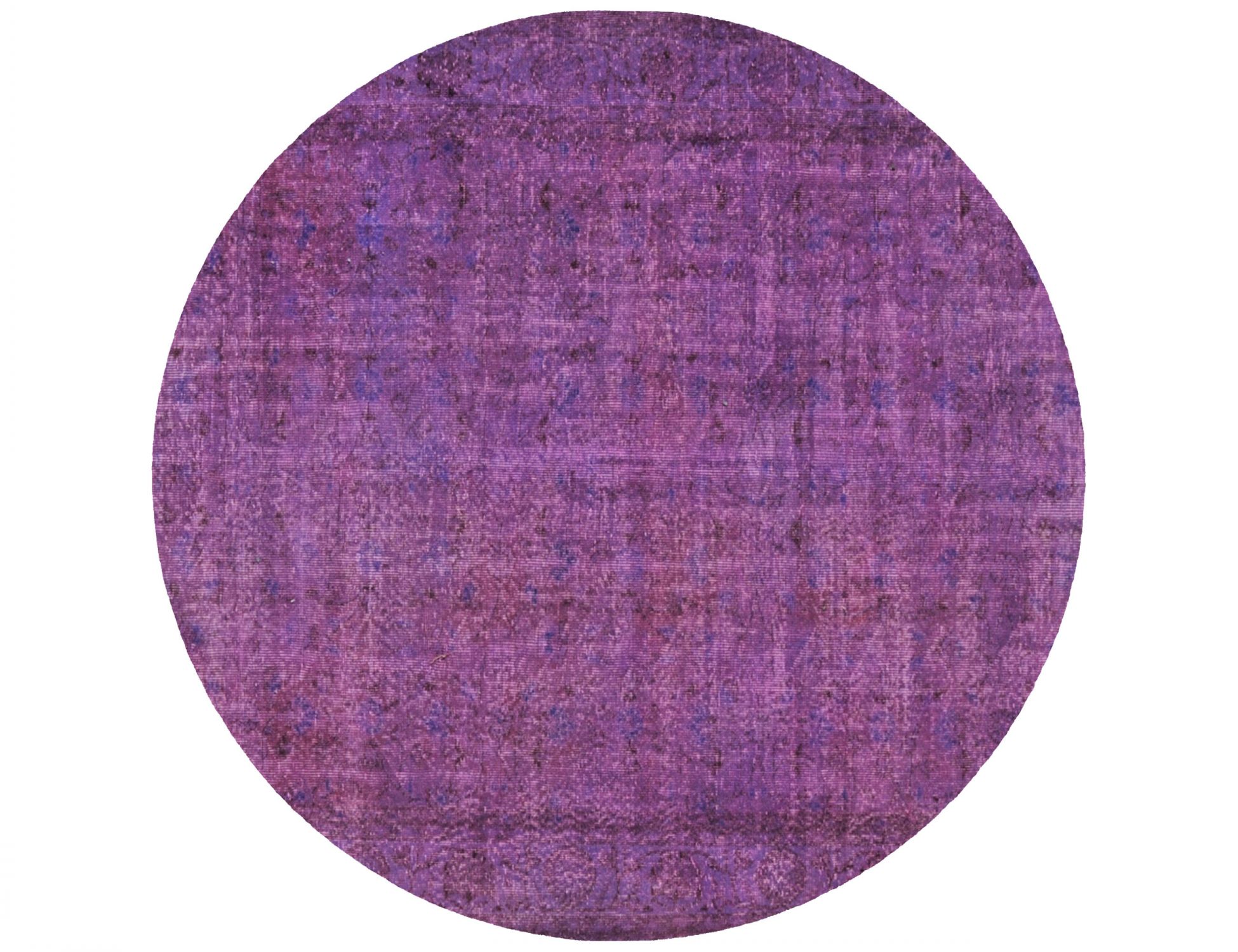 Tappeto Vintage  viola <br/>190 x 190 cm