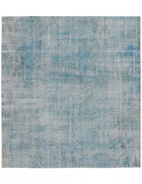 Alfombra vintage 208 X 208 azul