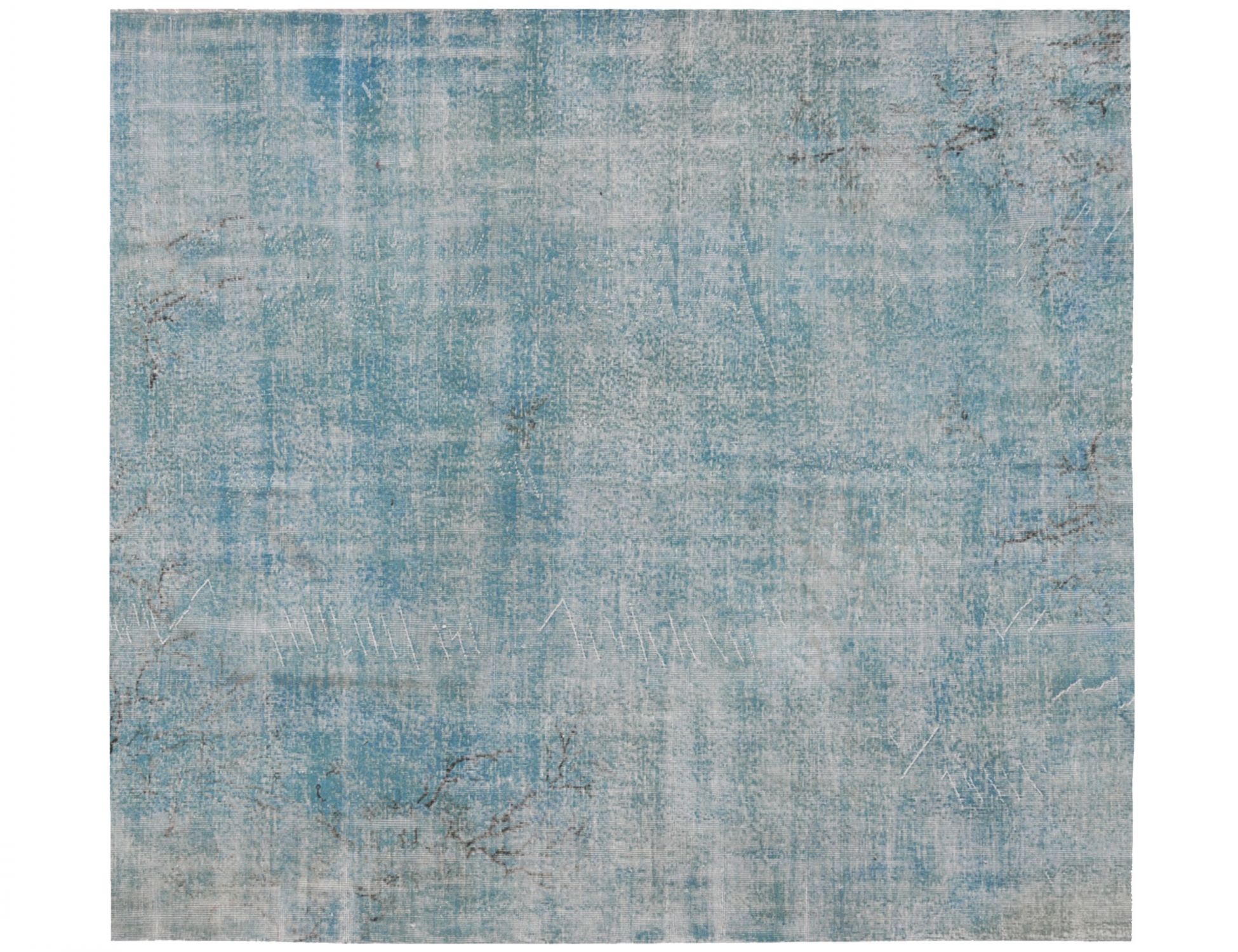 Vintage Teppich  blau <br/>208 x 208 cm