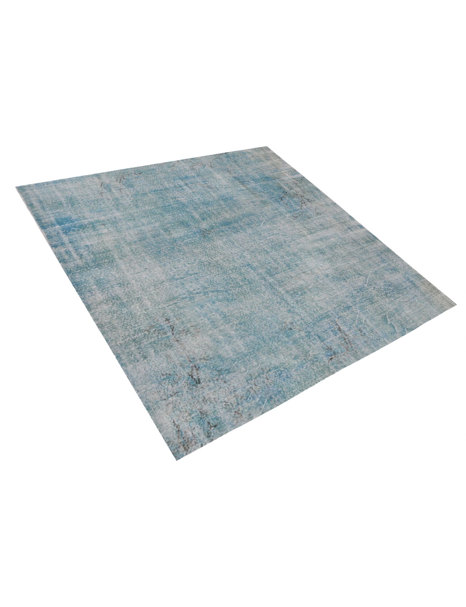 Vintage Teppich  blau <br/>208 x 208 cm