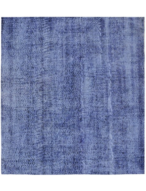 Blau Türkei Vintage Teppich 192 x 192 cm