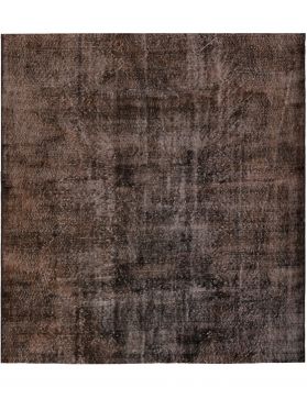 Vintage Tæppe  brun <br/>203 x 203 cm