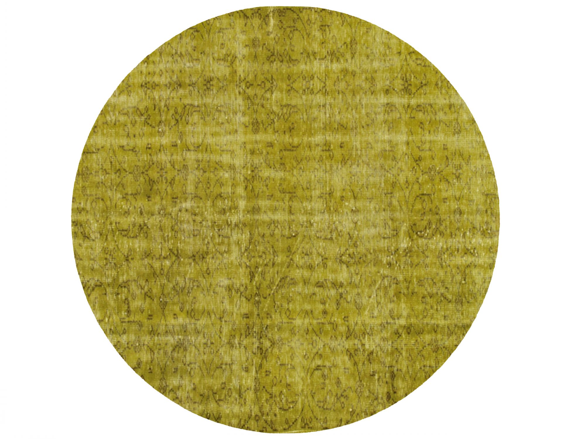 Tappeto Vintage  verde <br/>155 x 155 cm
