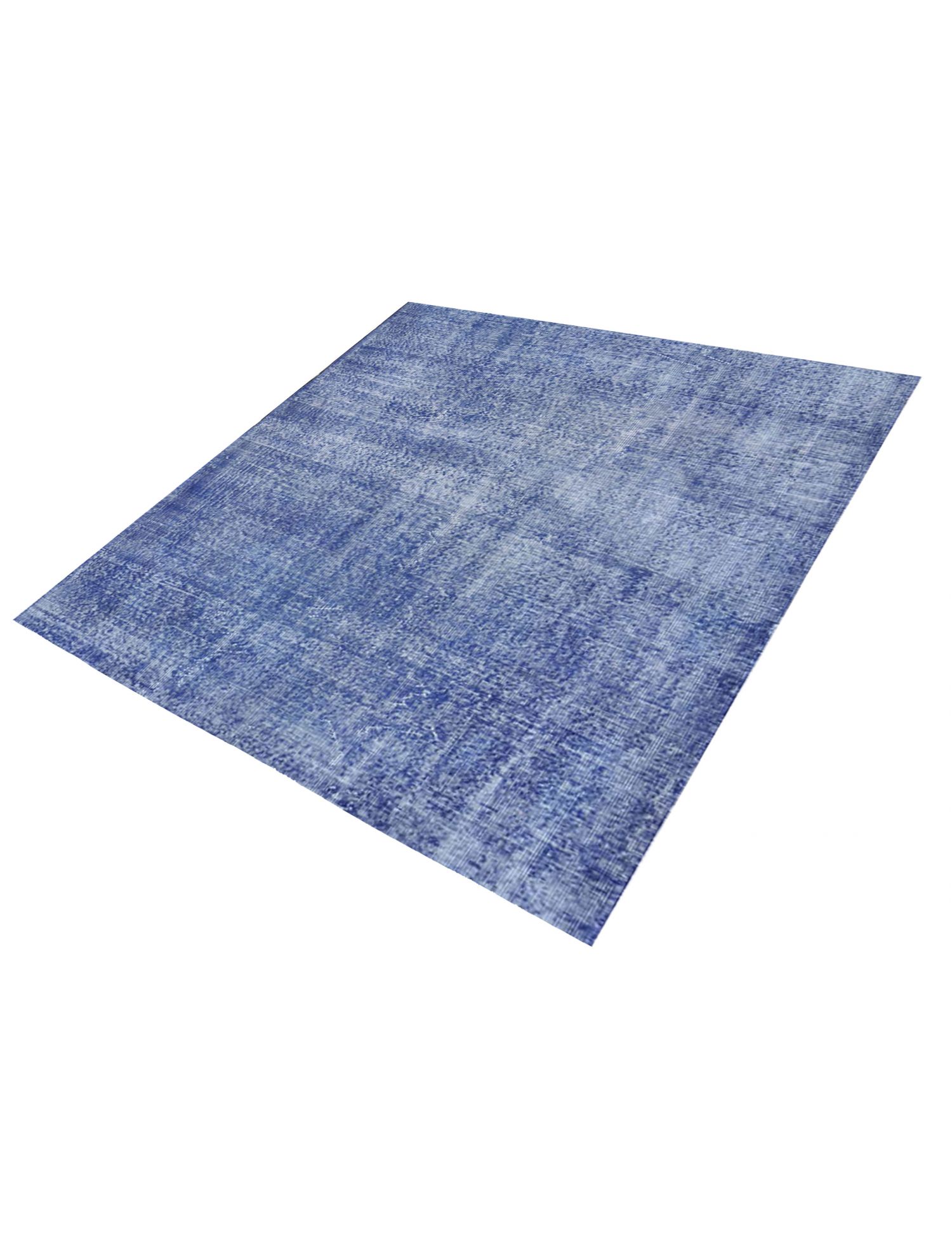 Vintage Teppich  blau <br/>158 x 158 cm