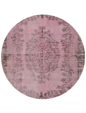 Vintage Teppich 196 x 196 rosa